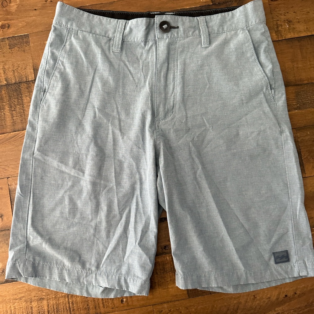 Billabong Blue Flat Front Shorts Casual Style size 26